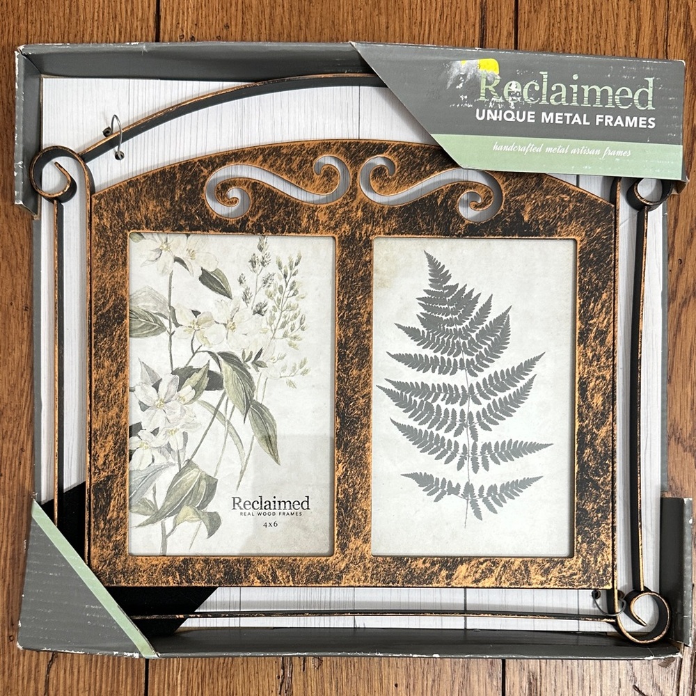 Metal Picture Frame for 4x6 Photos